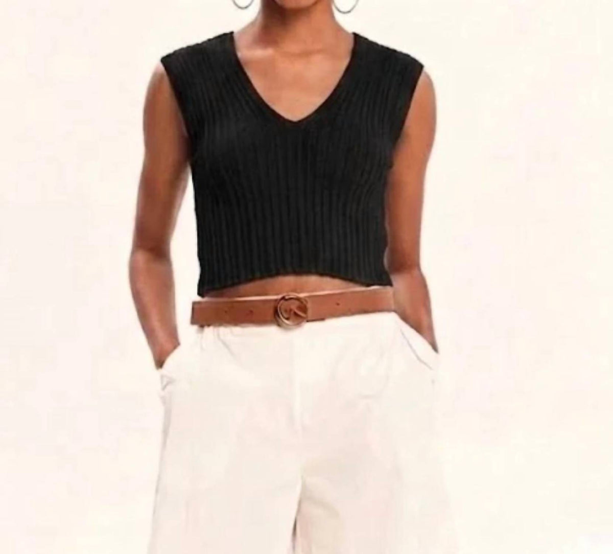 Archetypes Knitted Crop Top