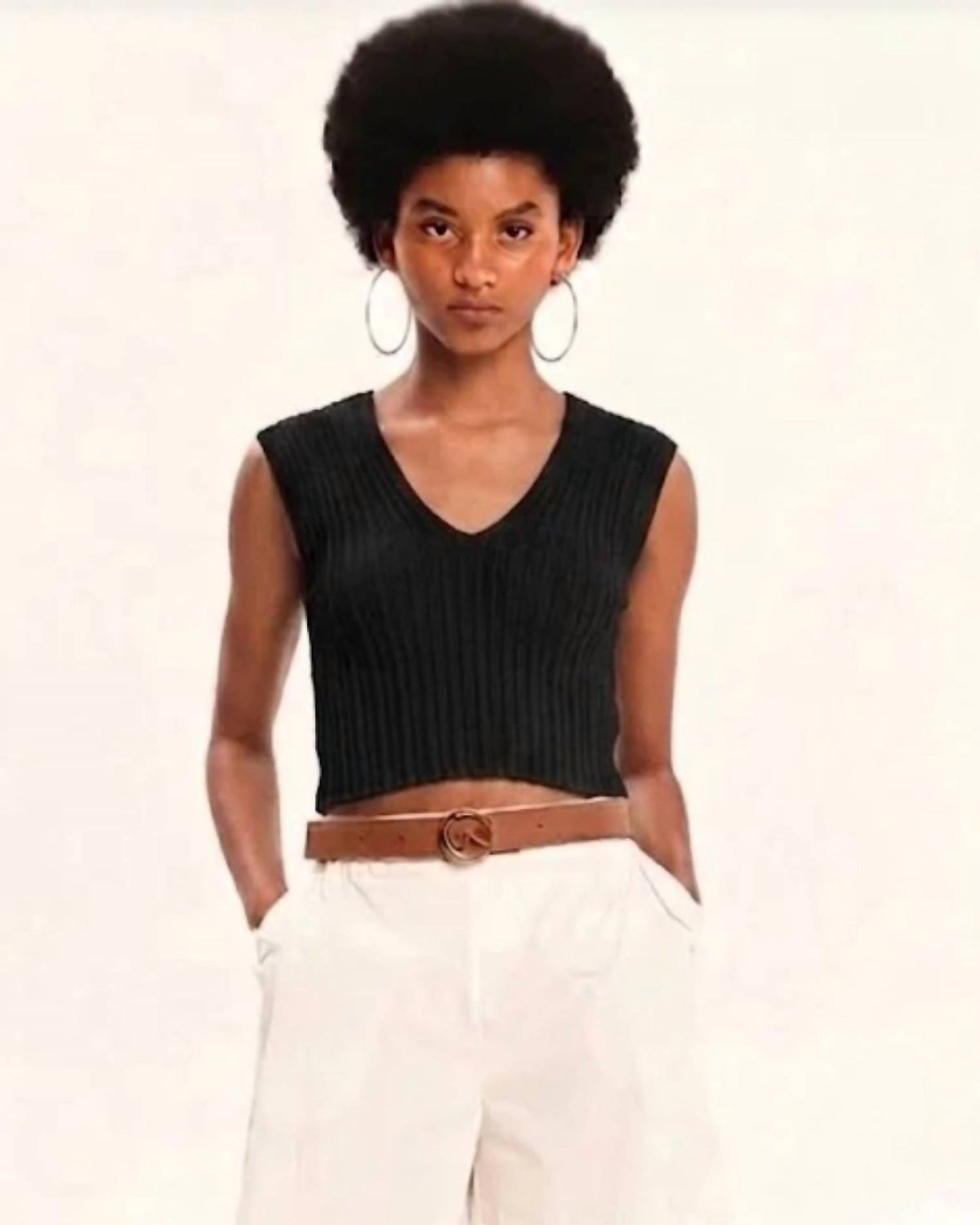Archetypes Knitted Crop Top
