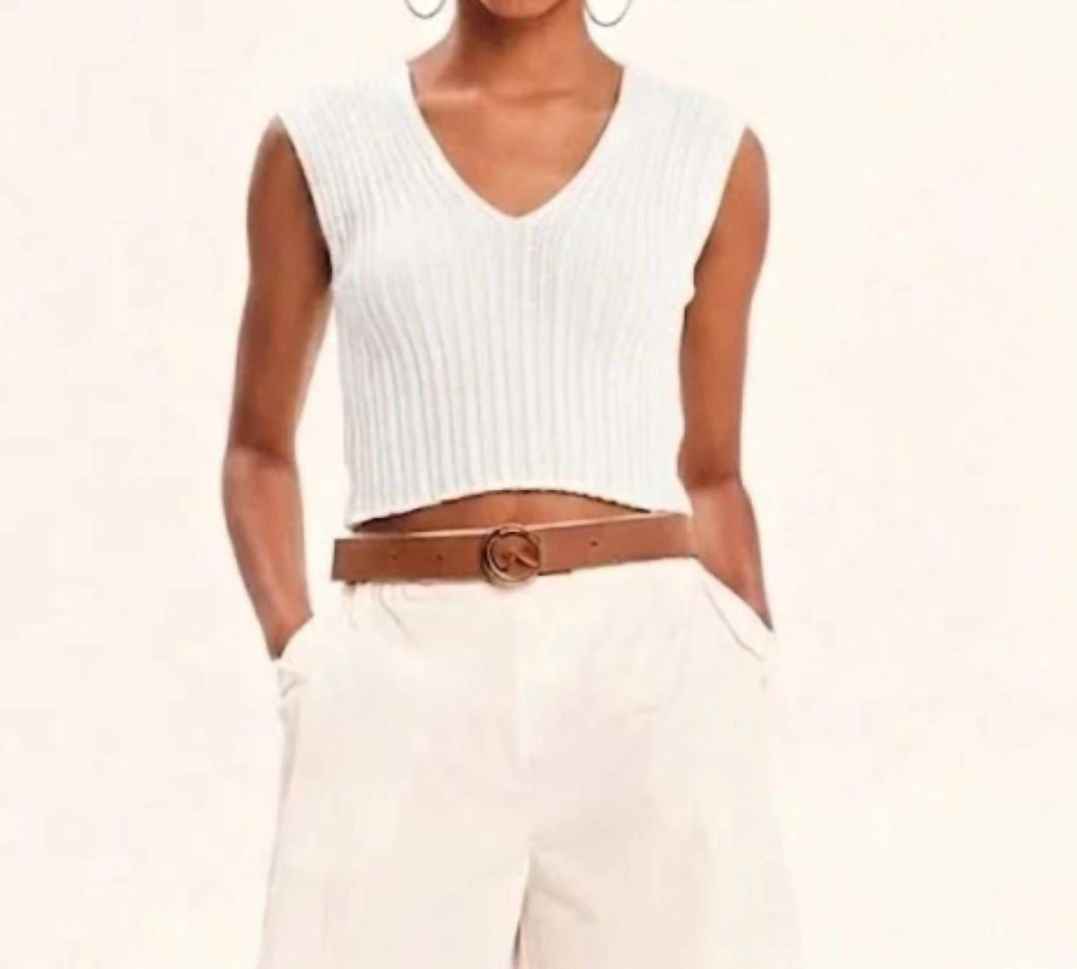Archetypes Knitted Crop Top