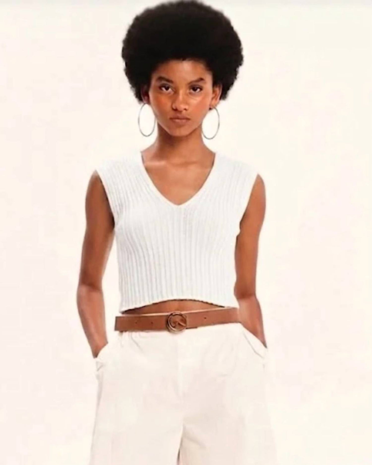 Archetypes Knitted Crop Top
