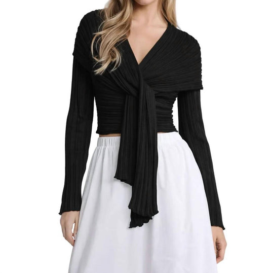 Archetypes Wrap Cardigan
