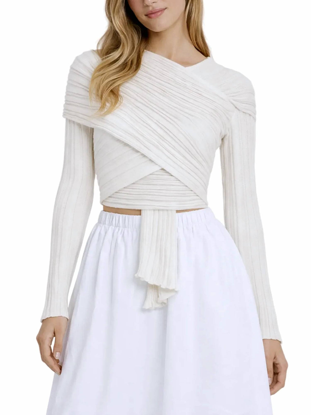 Archetypes Wrap Cardigan