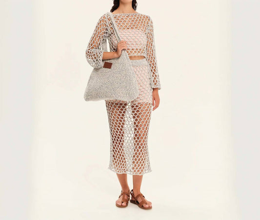 Golden Hour Knit Midi Skirt