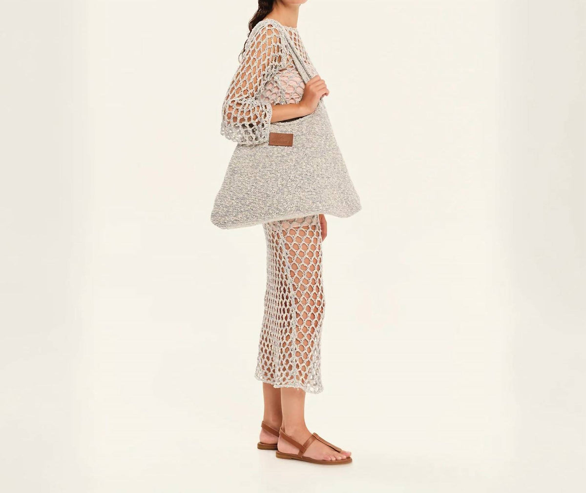 Golden Hour Knit Midi Skirt
