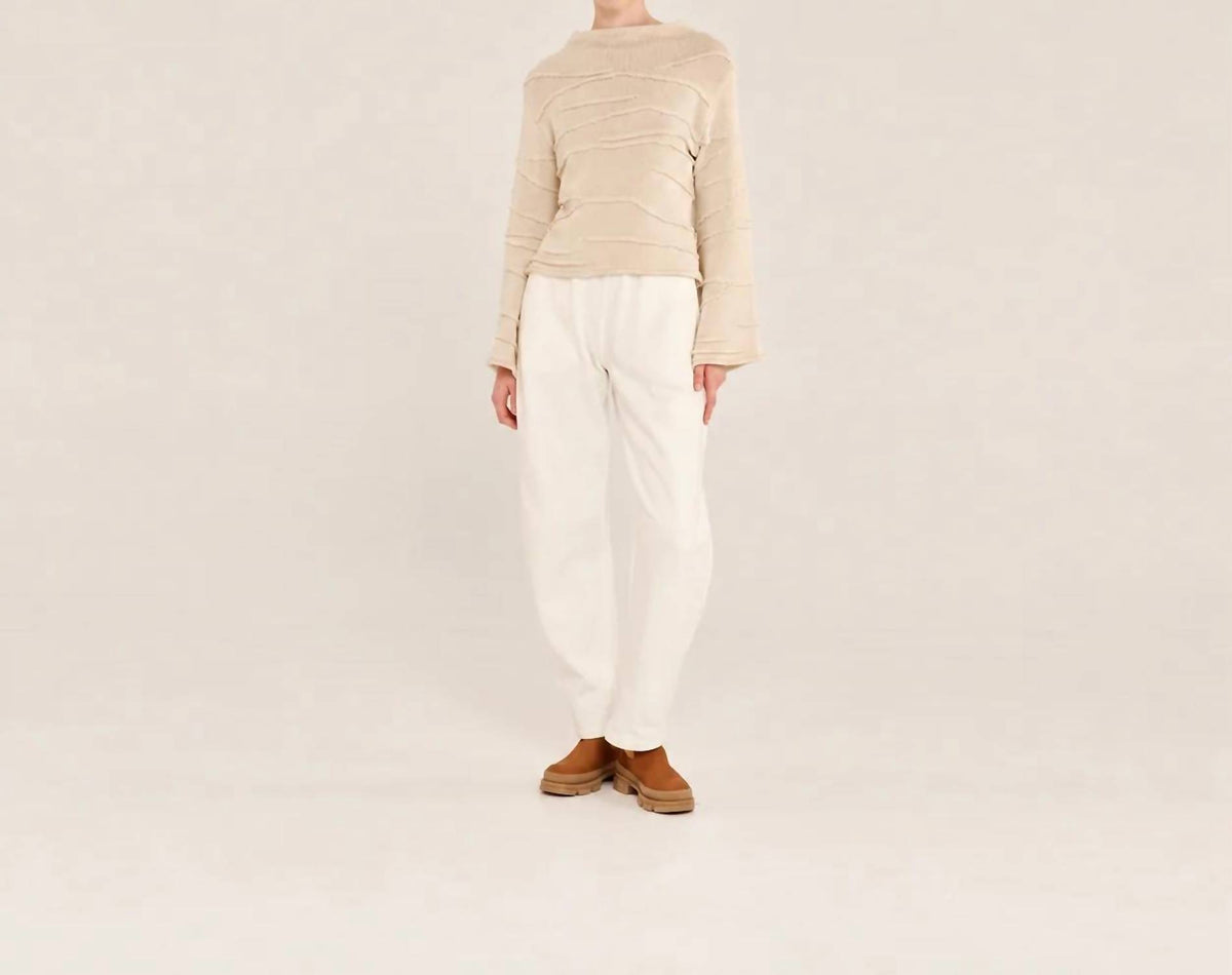 Knit Long Sleeve Blouse