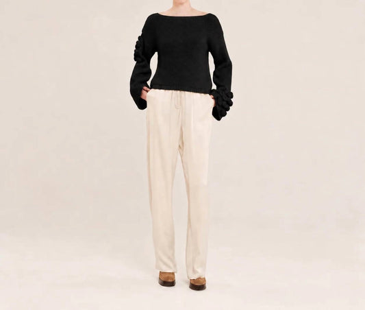 Knitted Long Sleeve Blouse
