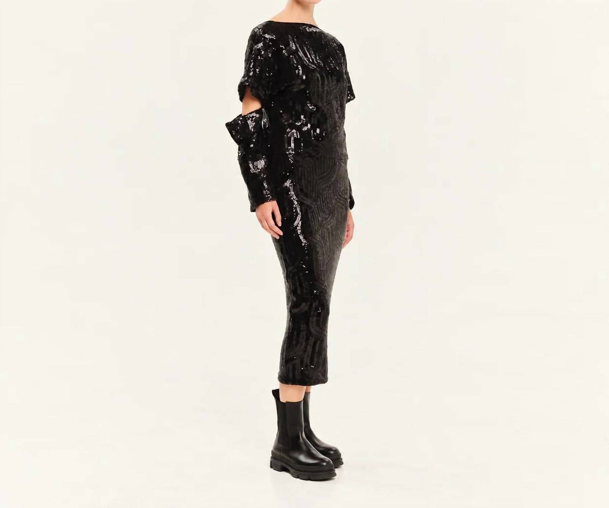 Luminous Cut-outs Blouse