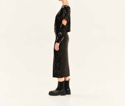 Luminous Cut-outs Blouse