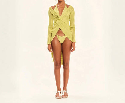 Lurex Knitted Cardigan