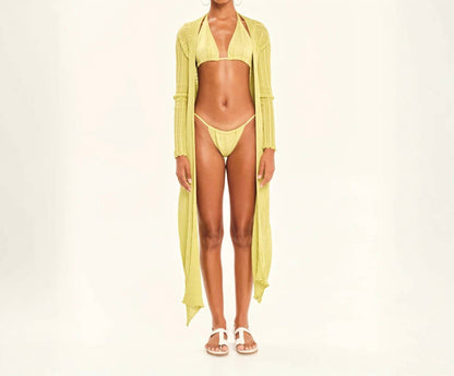 Lurex Knitted Cardigan