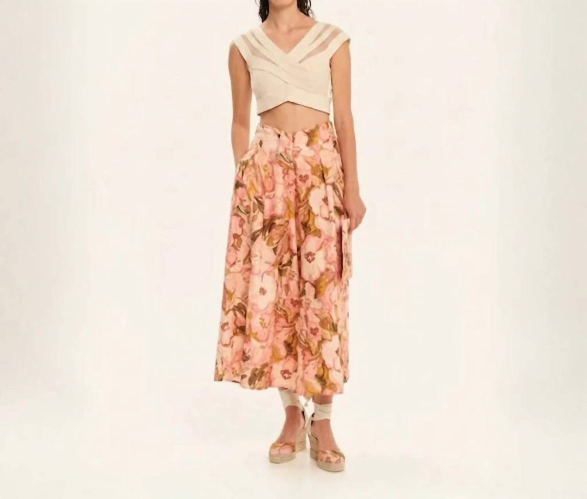 Magic Sunsets Knit Bra Top