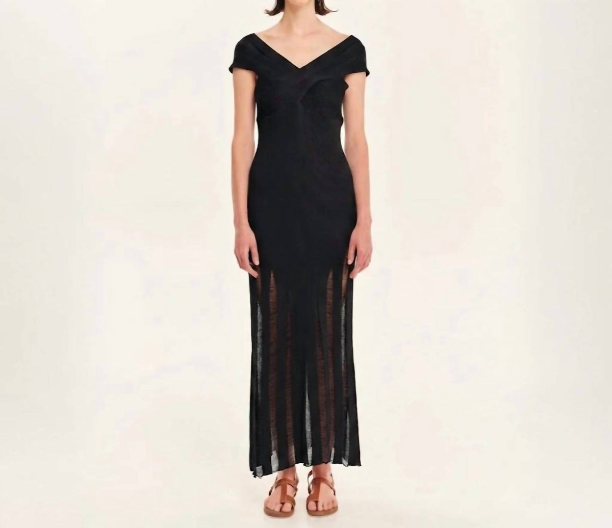 Magic Sunsets Knit Maxi Dress
