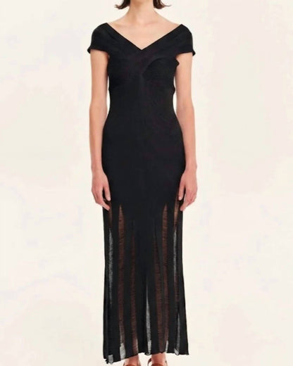 Magic Sunsets Knit Maxi Dress