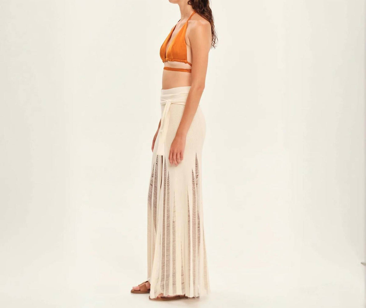 Magic Sunsets Knit Pareo Skirt