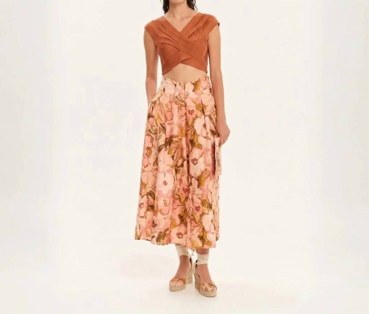 Magic Sunsets Knitted Bralette Top