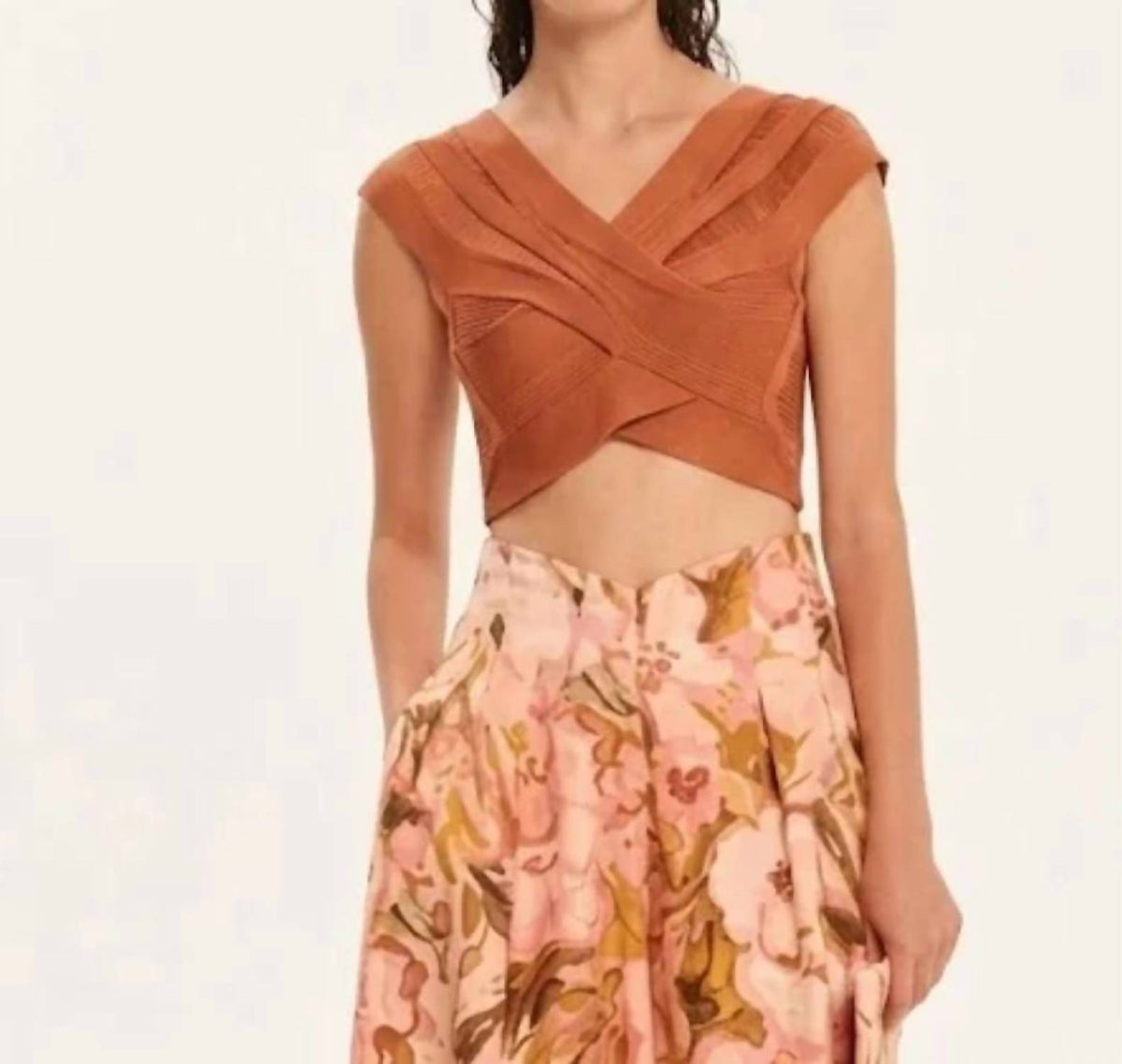 Magic Sunsets Knitted Bralette Top