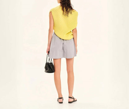 Seashells Knit Draped Top
