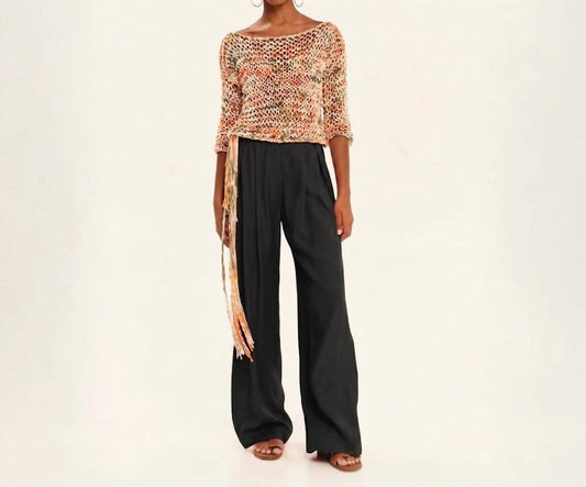 Secret Pleats Wide-leg Trousers