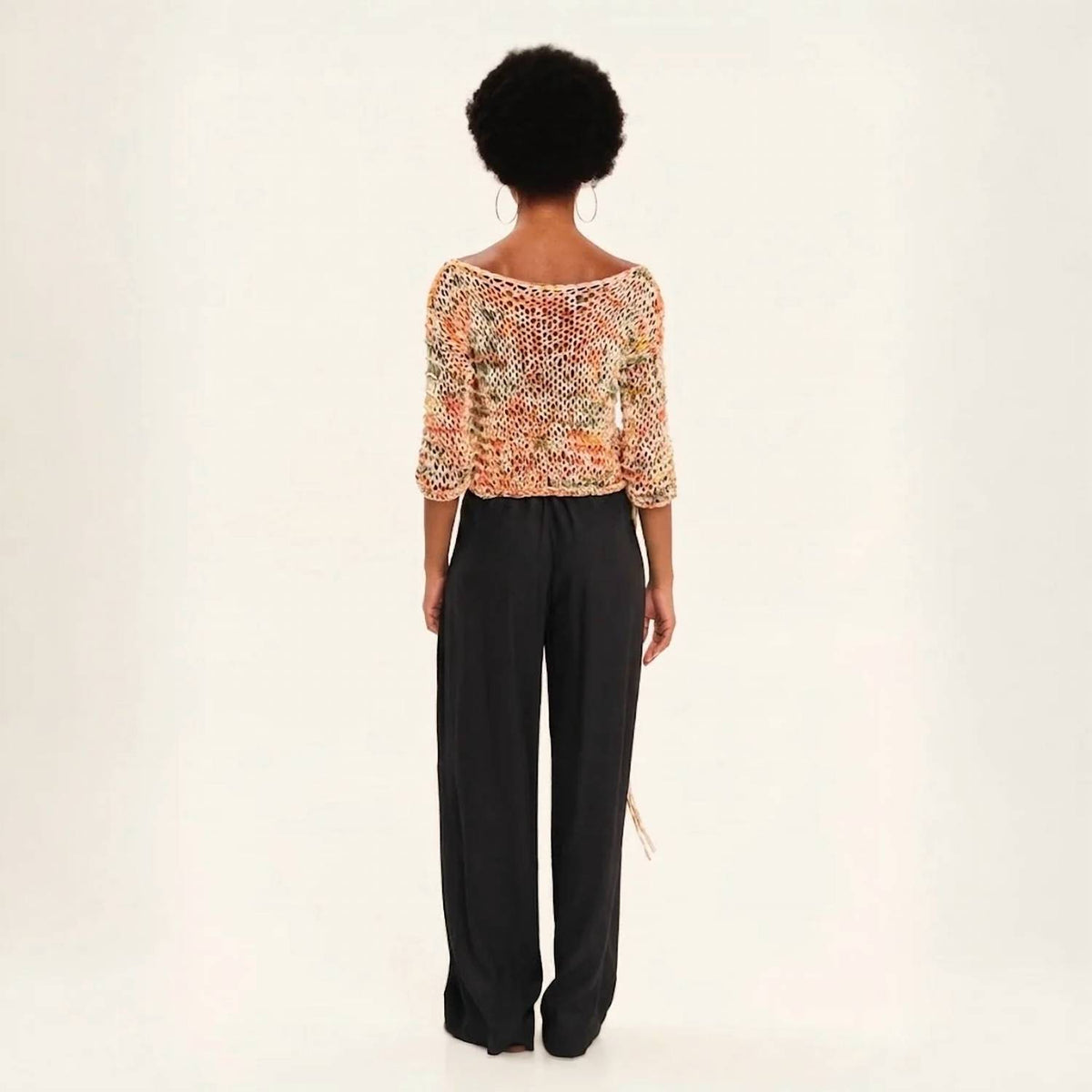Secret Pleats Wide-leg Trousers