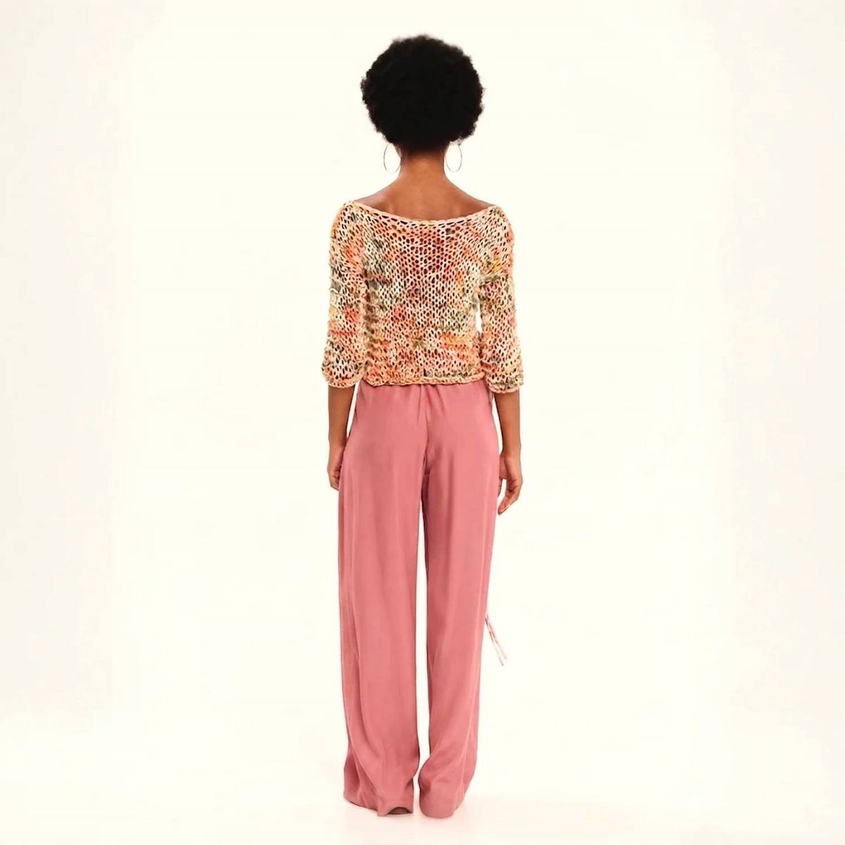 Secret Pleats Wide-leg Trousers