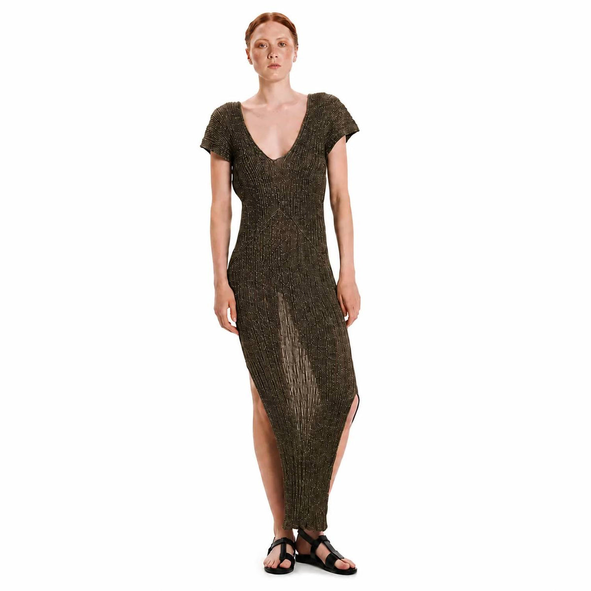 Shimmering Water Maxi Dress
