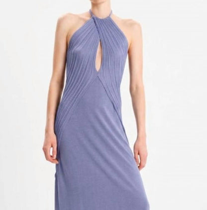 Sleeveless Midi Asymmetrical Dress