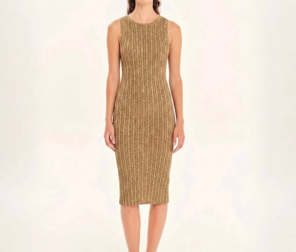 Sparkling Nights Knit Midi Dress