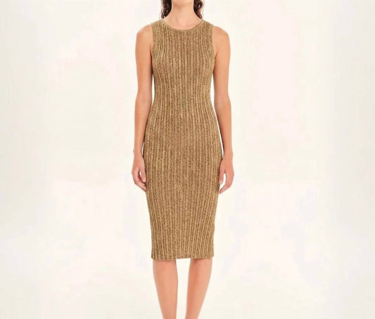 Sparkling Nights Knit Midi Dress