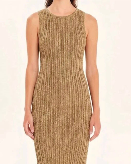Sparkling Nights Knit Midi Dress