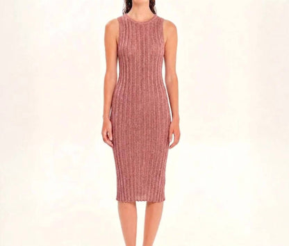 Sparkling Nights Knit Midi Dress