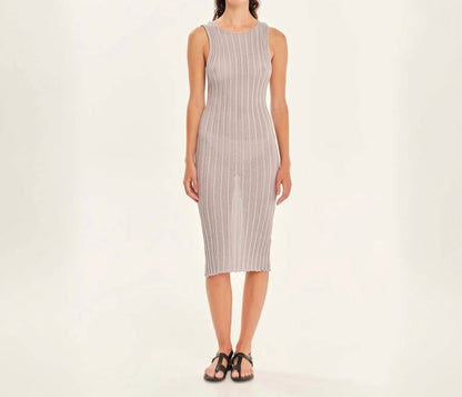 Sparkling Nights Knitted Midi Dress