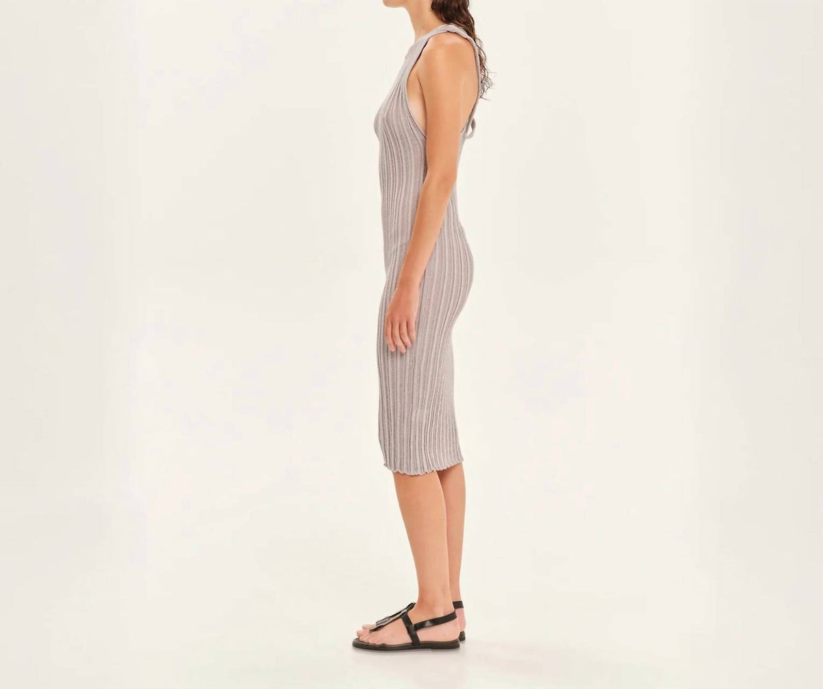Sparkling Nights Knitted Midi Dress