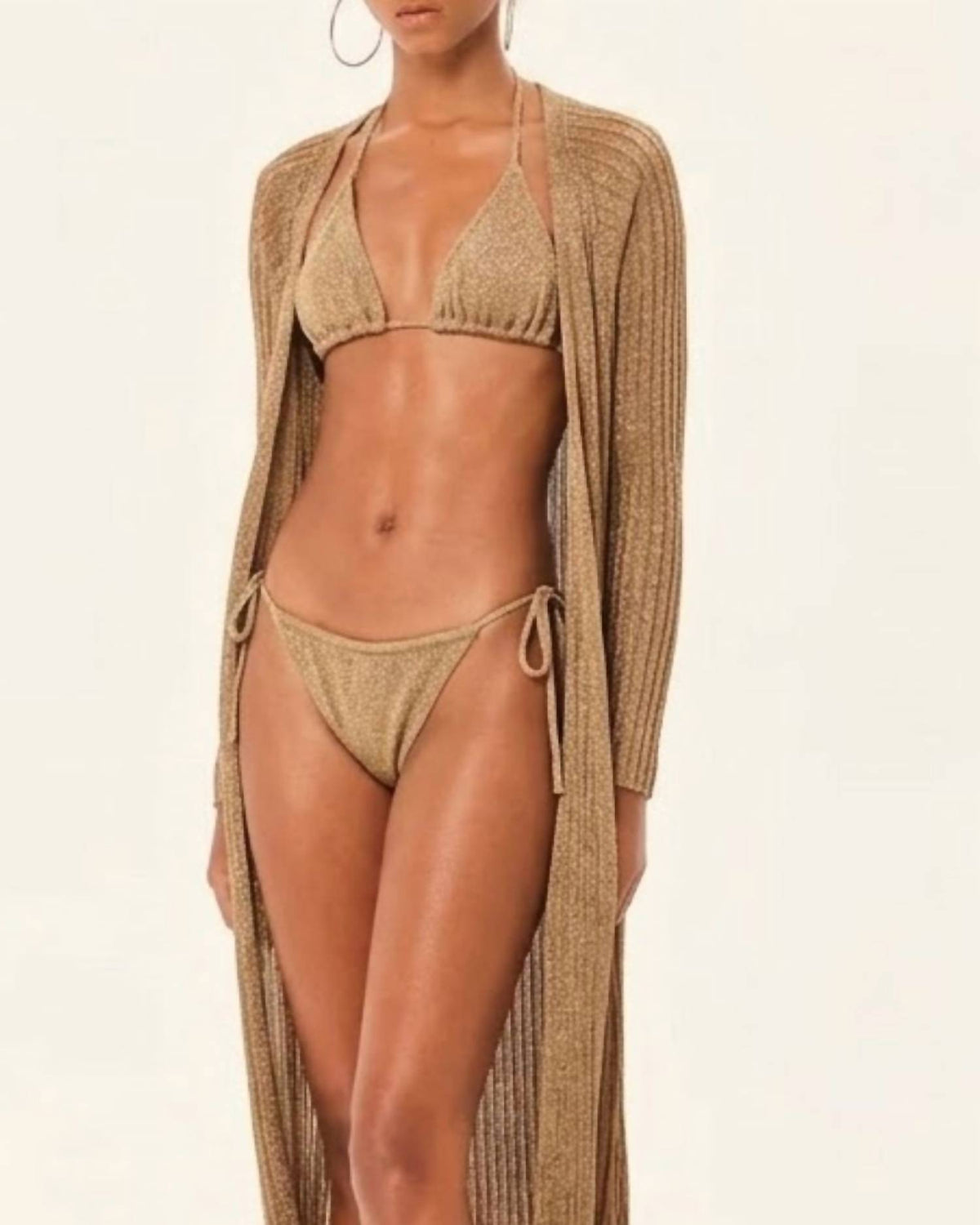 Sparkling Staples Knit Bikini