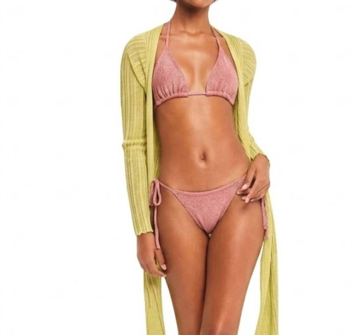 Sparkling Staples Knit Bikini