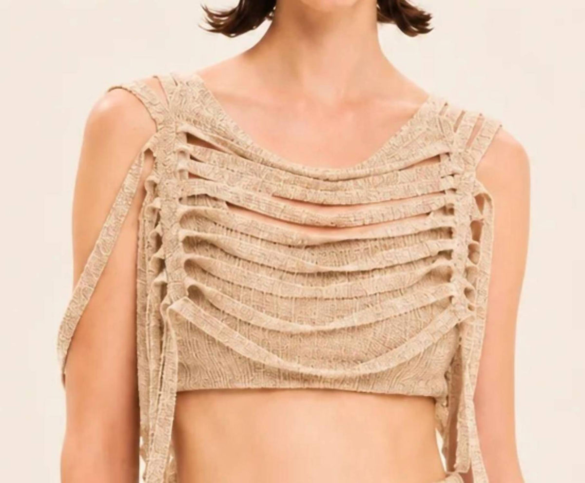 Sunshine Nest Knit Top