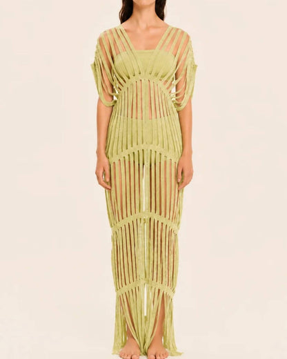 Sunshine Nest Knit Tunic Dress
