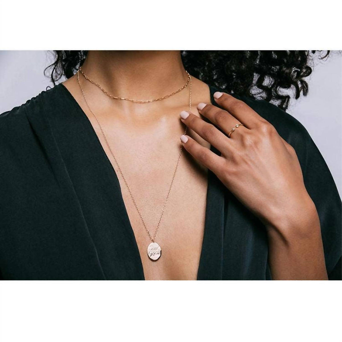 Women's Drawn Cable Chain Necklace