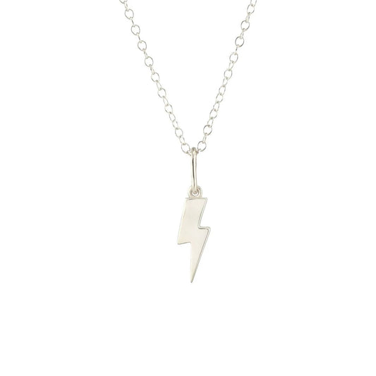 Women's Lightning Bolt Charm Necklace