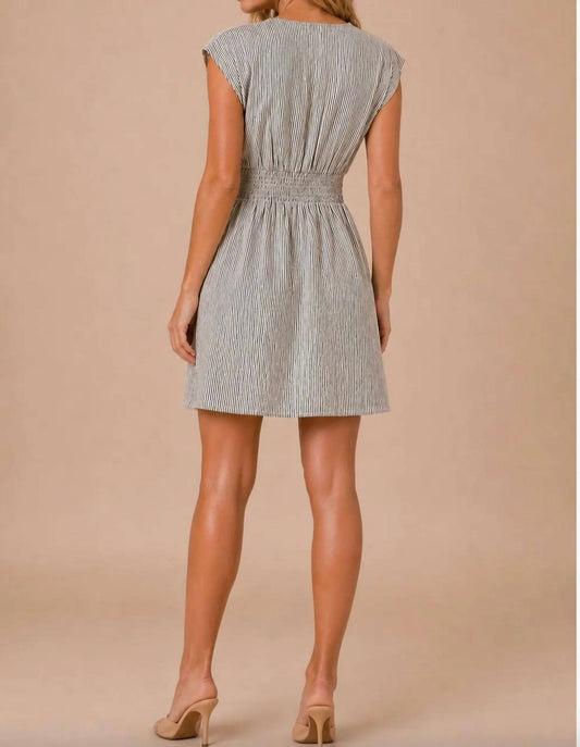 Sofia Stripe Dress