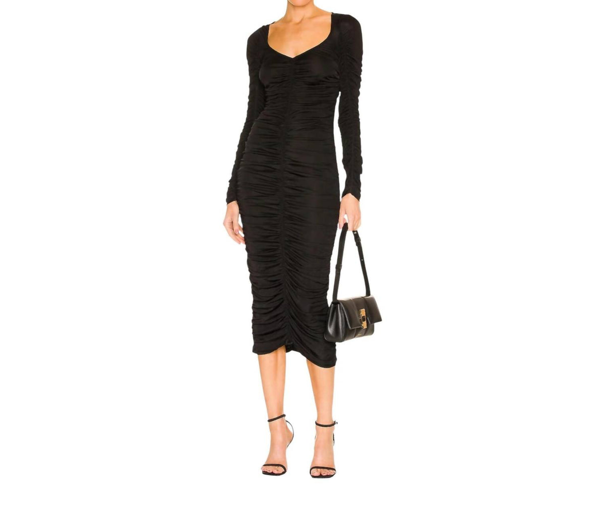 Women's Nyla Ruched Midi Dress