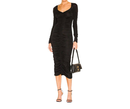 Women's Nyla Ruched Midi Dress