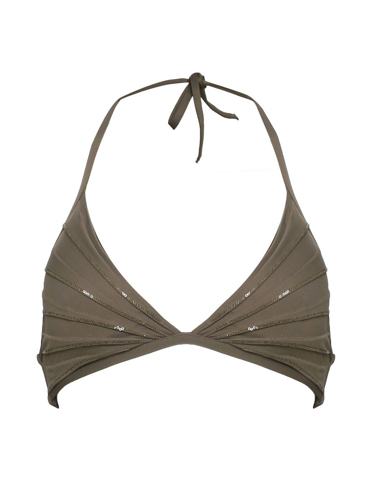 Women's Sequin Bikini Top