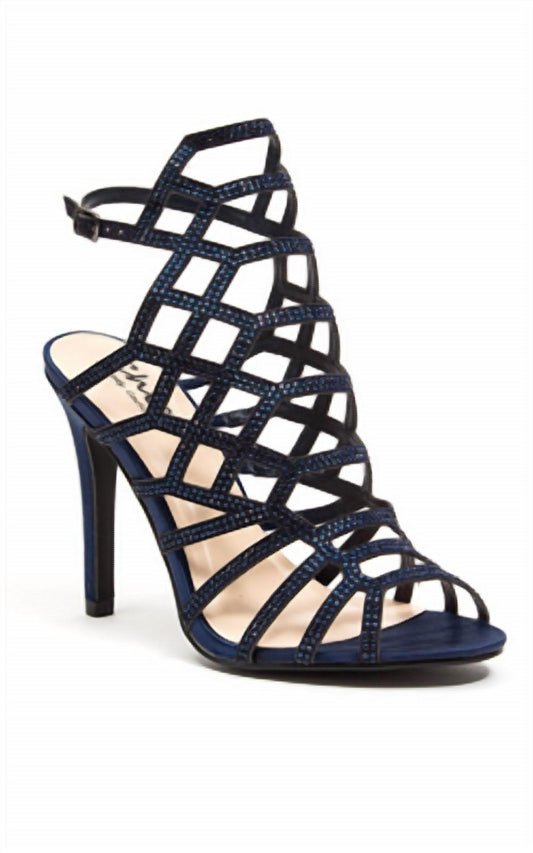 Women's Strappy sandal with diamond stones