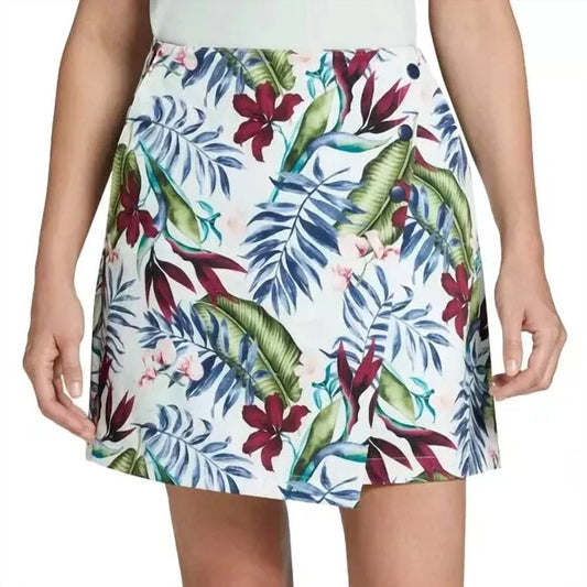 16" Palm Overlap Skort