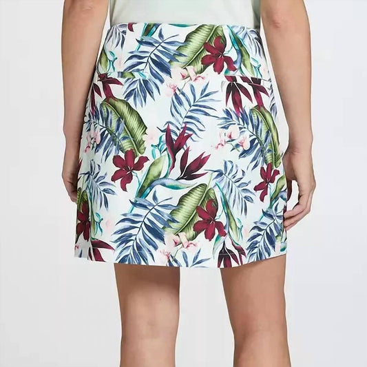 16" Palm Overlap Skort