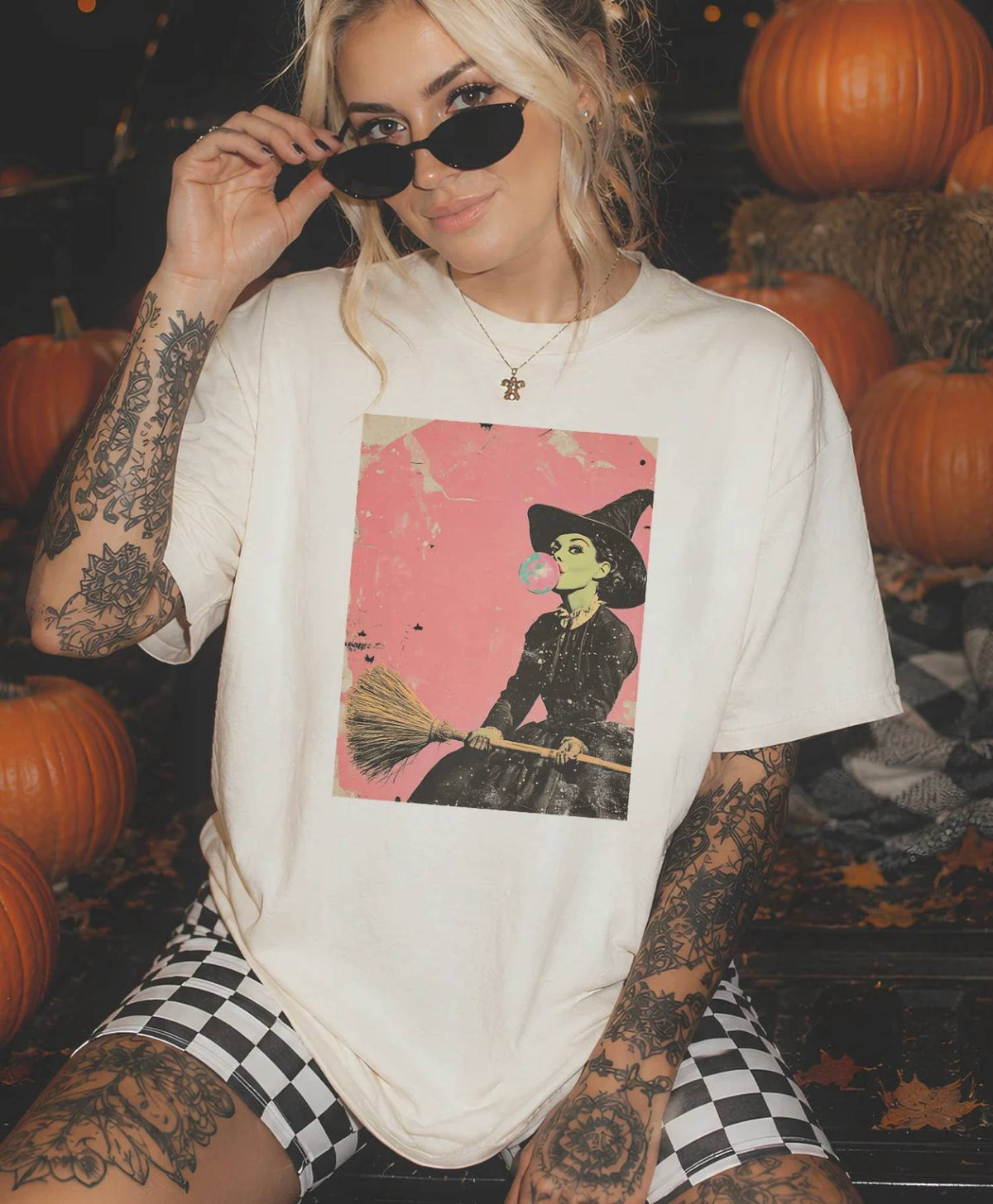 Resting Witch Face Graphic Tee