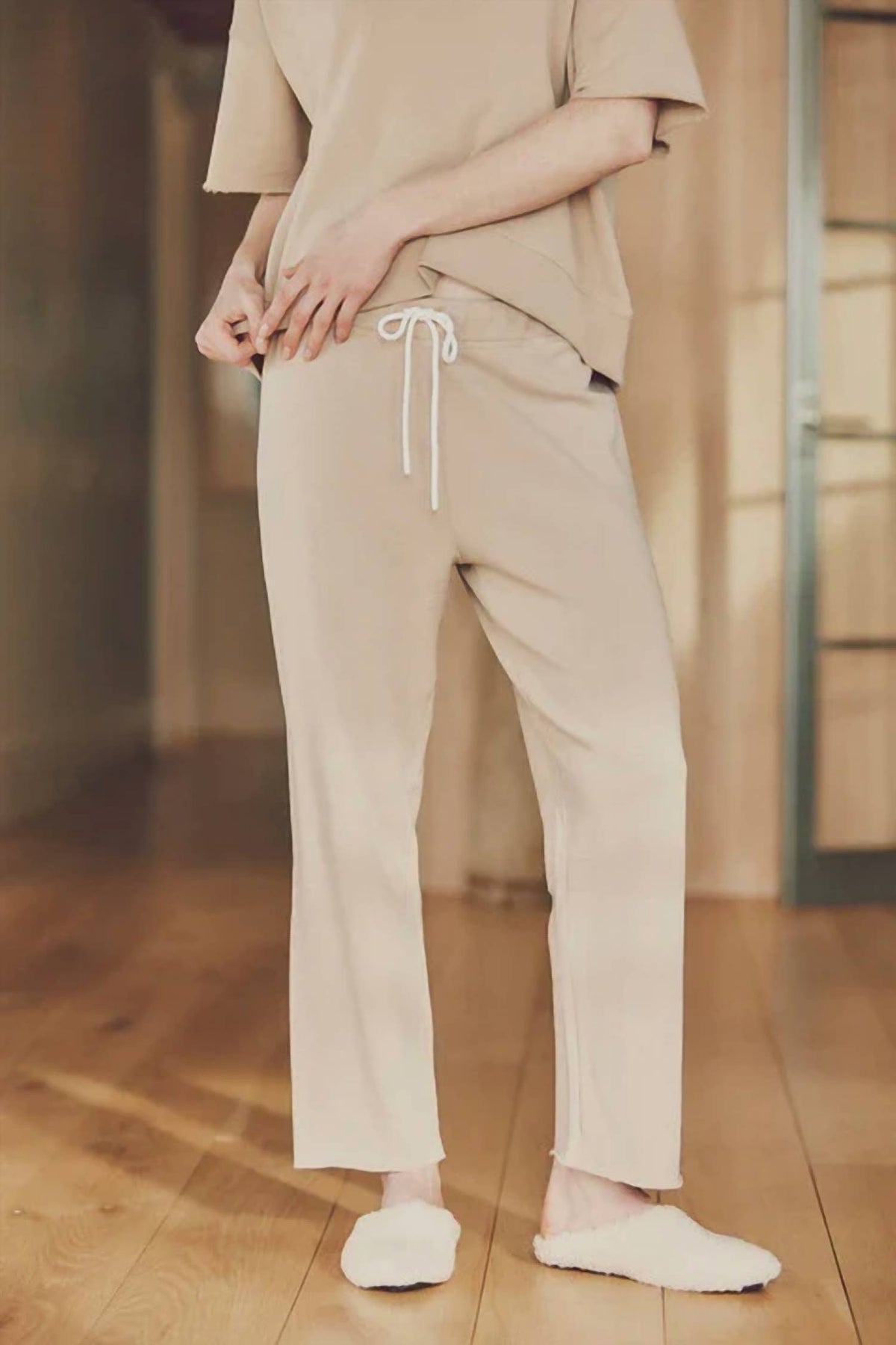 Dune Crop Straight Pants