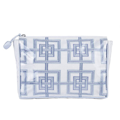 Women's Geometric Large Makeup Bag