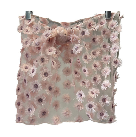 Women's Sequin Daisy Short Sarong