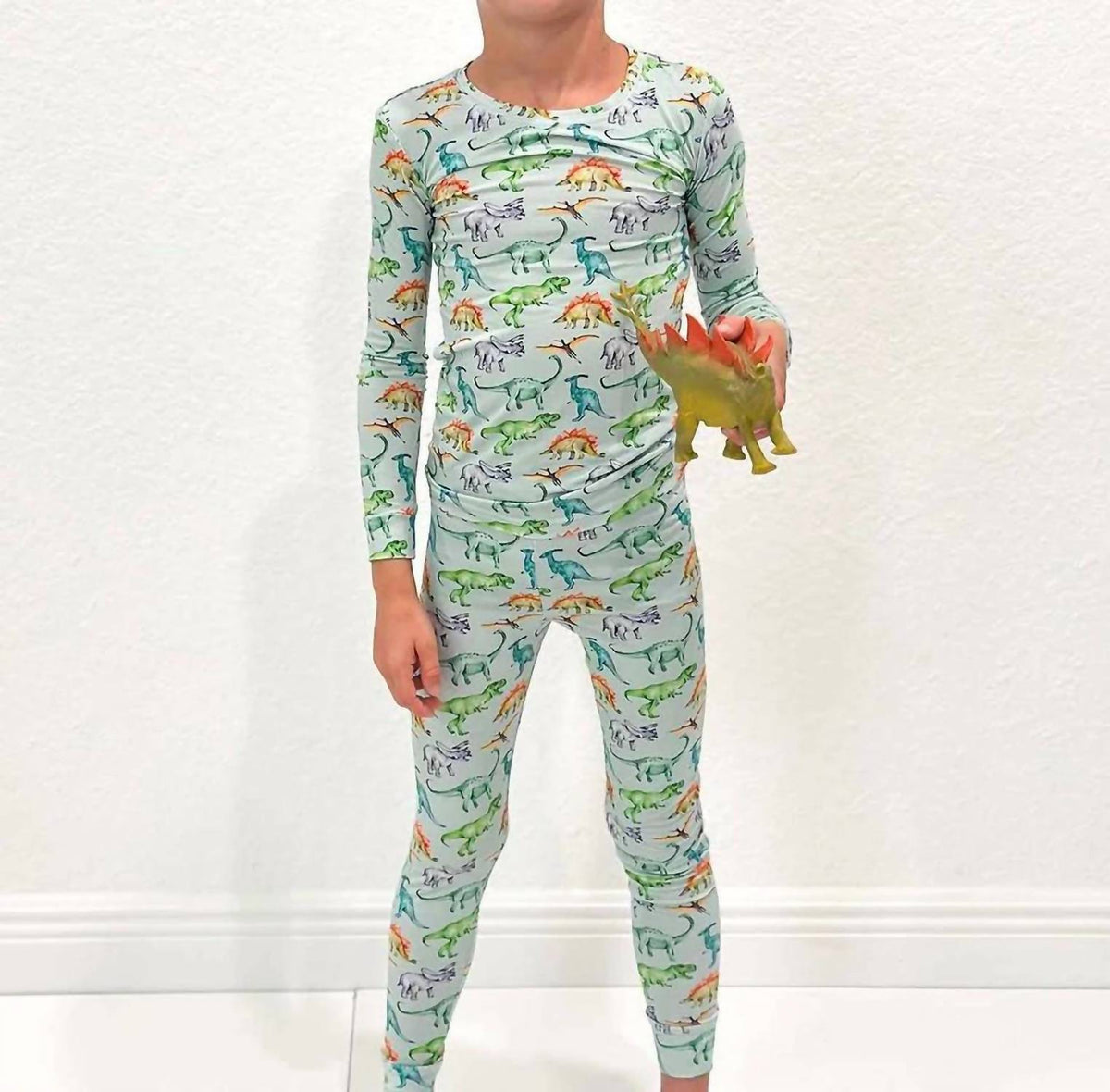 Boy's Landon Dinosaurs Pajama Set